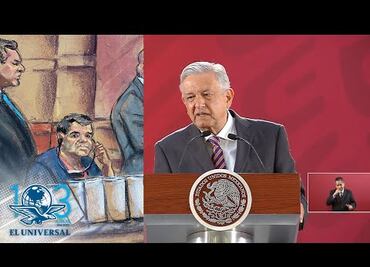 Caso de “El Chapo”, una lección para apreciar la libertad, afirma AMLO