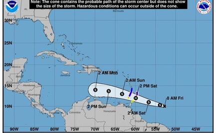 “Gonzalo” deja lluvia por islas del Caribe al degradarse a depresión