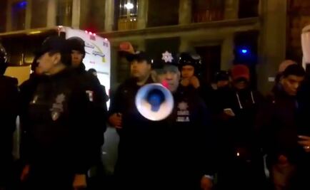 "Los invitamos a que desmantelen su campamento", dijeron a maestros