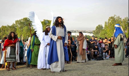 FOTOS: Saldo blanco durante el inicio de la 182 Representación de la Semana Santa en Iztapalapa
