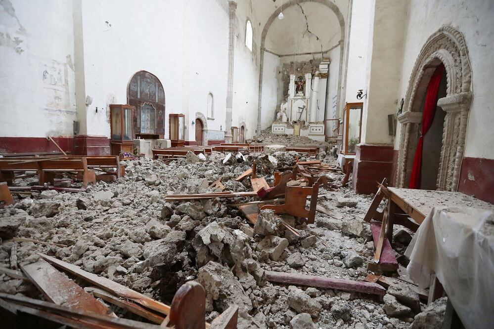Convento San Juan Bautista, recinto histórico afectado por el sismo del 19 de septiembre (ARCHIVO. EL UNIVERSAL)