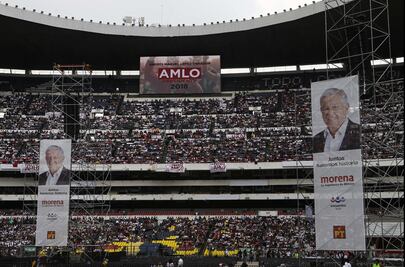 AMLOfest provoca tránsito lento en inmediaciones del Estadio Azteca