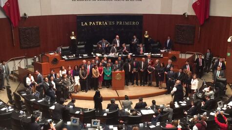 Oposición “revienta” sesión del Senado por caso Fepade