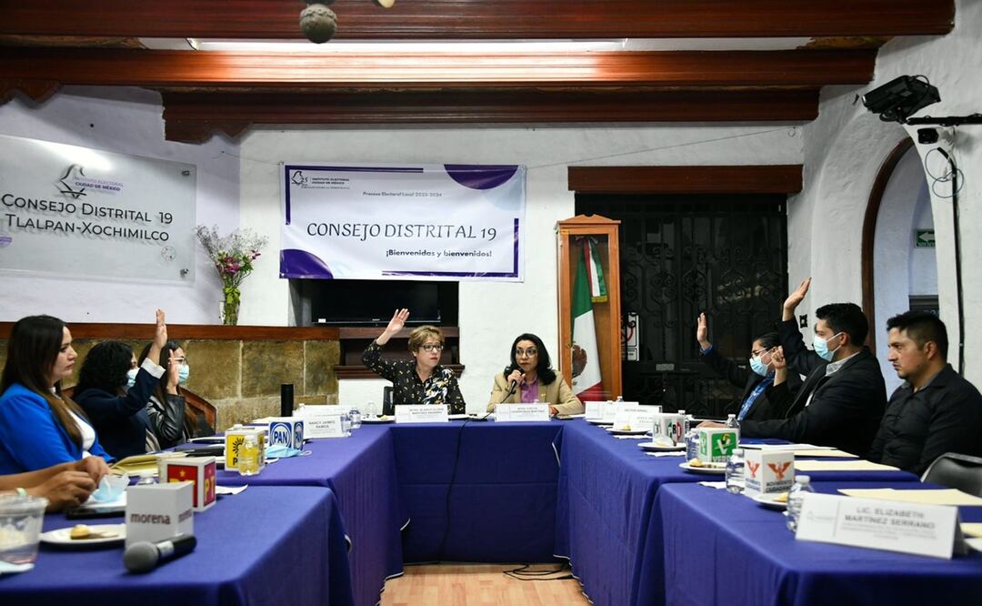 Comienza cierre escalonado de los Consejos Distritales del IECM tras concluir el proceso electoral. Foto: Omar Díaz
