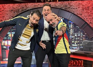 David Faitelson recrea polémico festejo de Cuauhtémoc Blanco; Videgaray y Estaca fueron sus víctimas