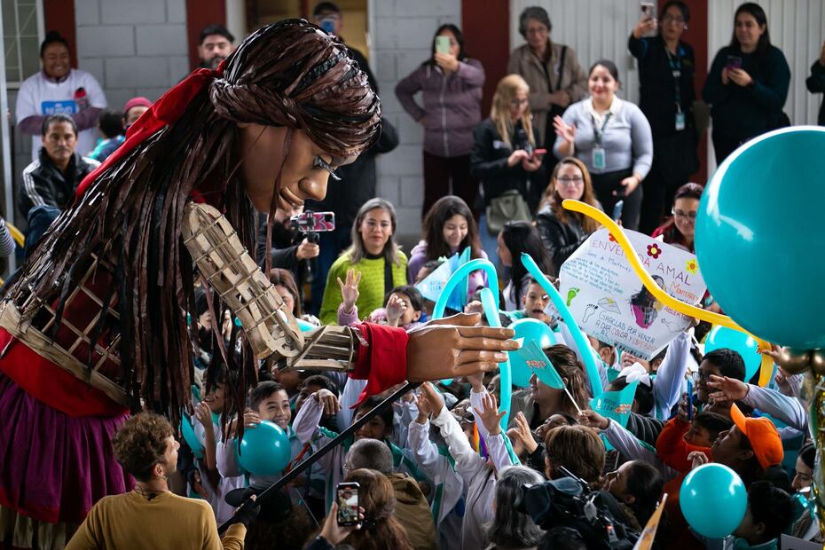 La pequeña Amal. Foto: X @CulturaUNAM