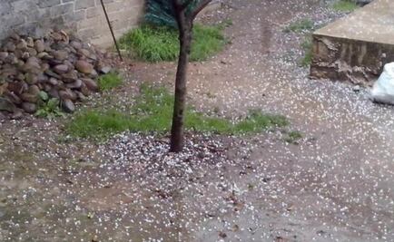 Graniza en Contreras; llueve en 7 delegaciones más