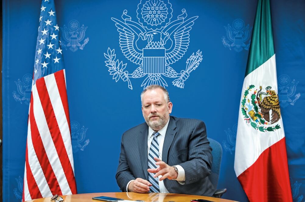 Administrador de la DEA, Robert W. Patterson. Foto: GERMÁN ESPINOSA. EL UNIVERSAL