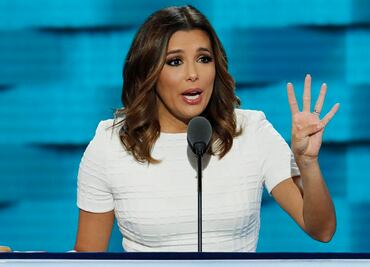 Eva Longoria, contra Trump y a favor de los latinos