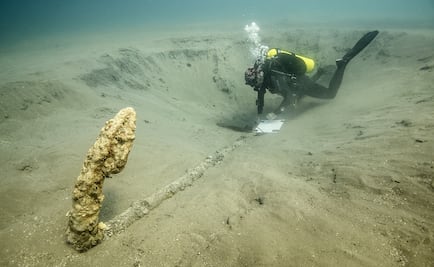 15th century Spanish anchor found off the coast of Veracruz