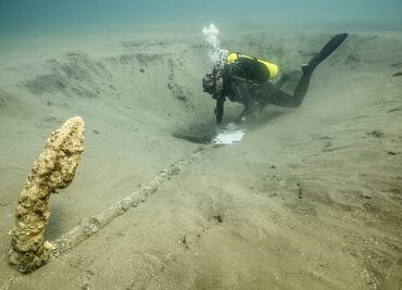 15th century Spanish anchor found off the coast of Veracruz
