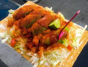 Conoce los famosos chicharrones preparados del Centro Histórico