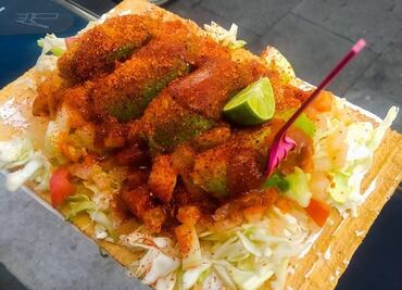 Conoce los famosos chicharrones preparados del Centro Histórico