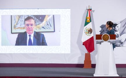 Sheinbaum insiste en esperar al 2 de abril por aranceles de EU; Ebrard viaja a Washington a reunión con secretario de Comercio