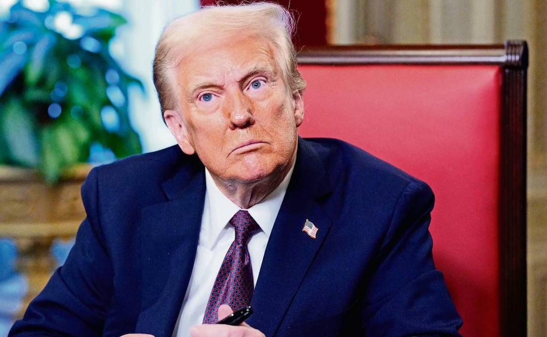 "No me pareció un buen servicio, no. Podrían hacerlo mucho mejor”, dijo el presidente Donald Trump sobre el sermón de la reverenda Budde. Foto: EFE