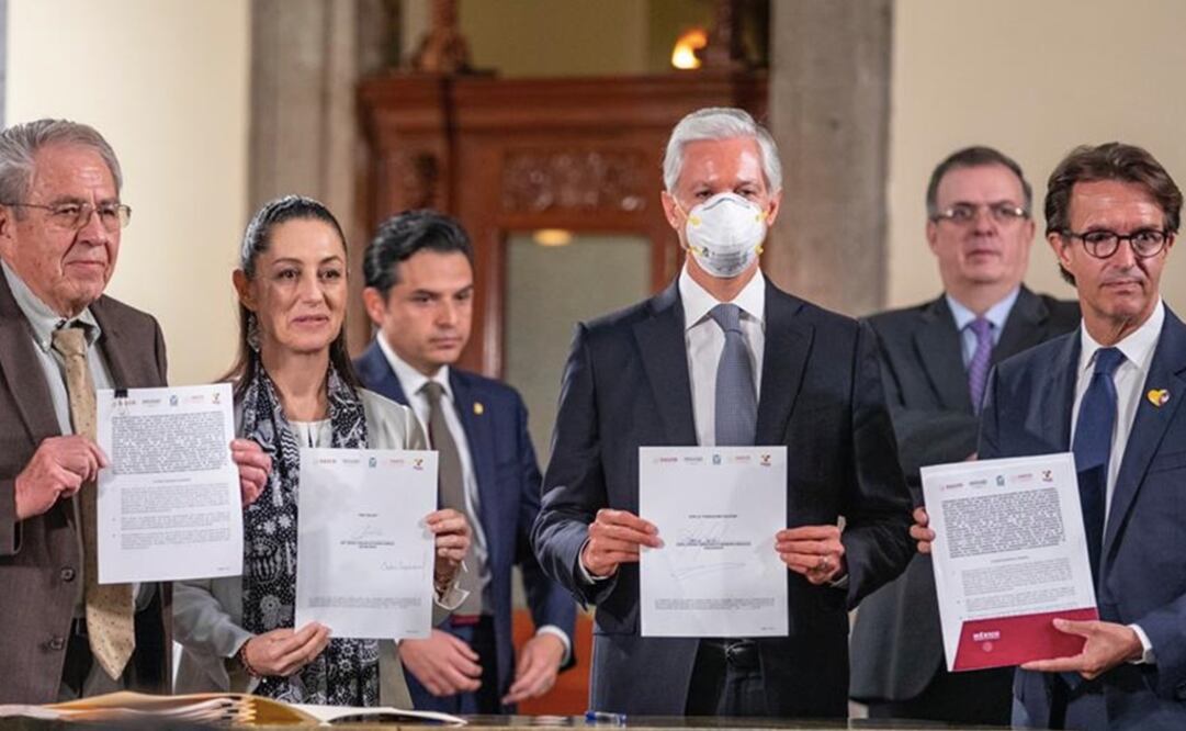 The announcement was made this morning, during the President’s news conference - Photo: Sergio Tapia/EL UNIVERSAL