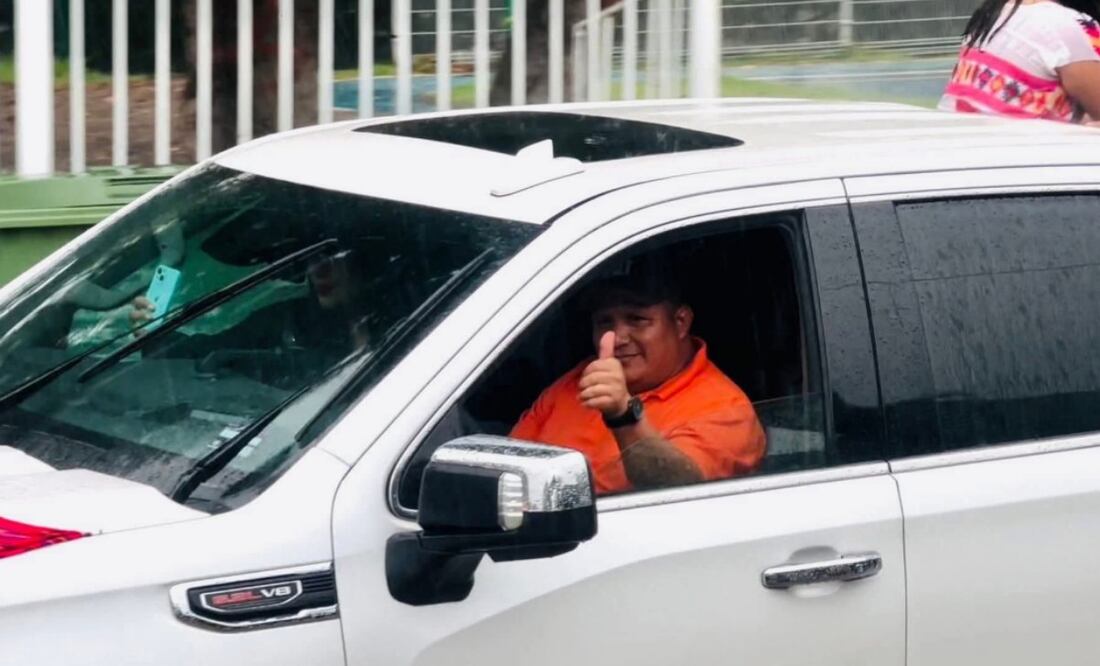 Denuncian que alcalde de Huehuetán, Chiapas se transporta en camioneta de casi 2 mdp (24/09/2025). Foto: Especial