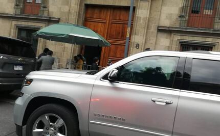 Evo Morales va a Palacio Nacional para reunirse con AMLO