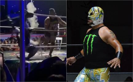 Luchador mexicano sufre espeluznante lesión en lucha extrema