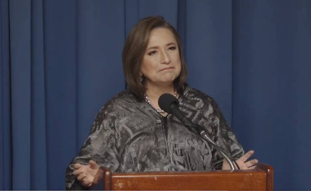 La candidata presidencial de la alianza opositora, Xóchitl Gálvez. Foto: Especial