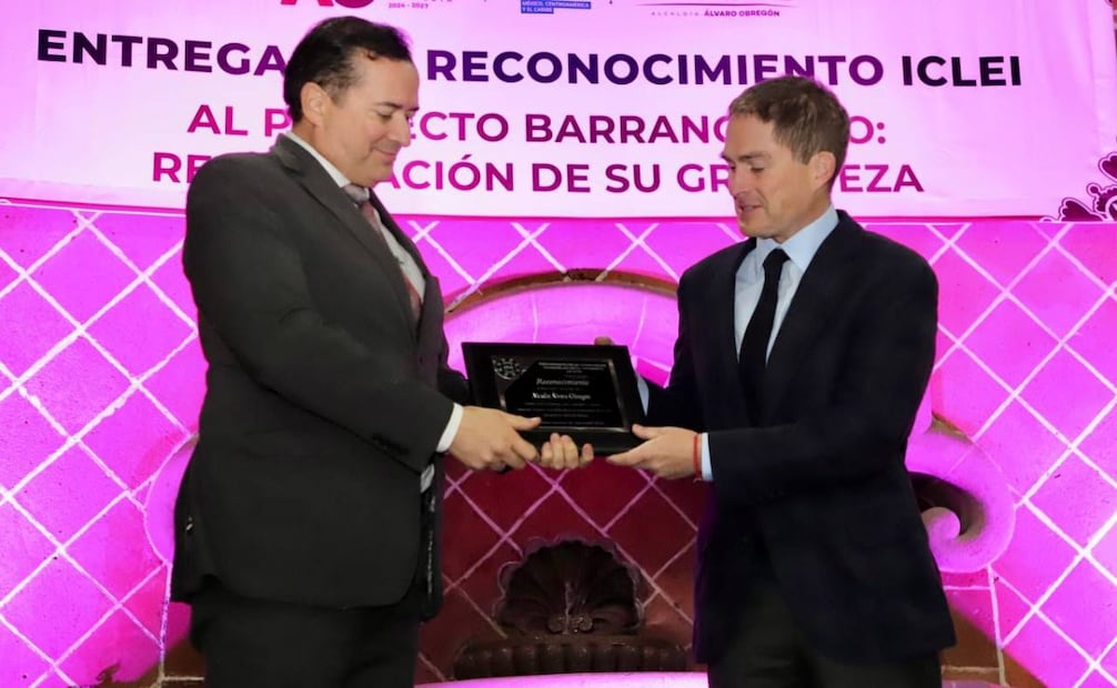 Alcaldía Álvaro Obregón es reconocida por proyecto "Barrancas ÁO Restauración de su Grandeza"; participó en categoría Gobierno Local Ambicioso.
Foto: Especial.