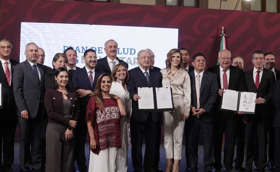 López Obrador destacó que la mitad de la población no tiene seguridad social. Foto: Gabriel Pano / El Universal