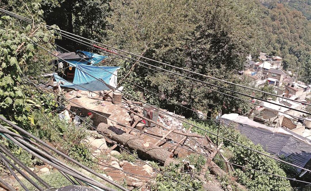 Tierra Colorada pertenece a la colonia San Nicolás Totolapan, en la delegación Magdalena Contreras, cuya extensión es de 106 mil 15 hectáreas (Foto: FANNY RUIZ / EL UNIVERSAL)