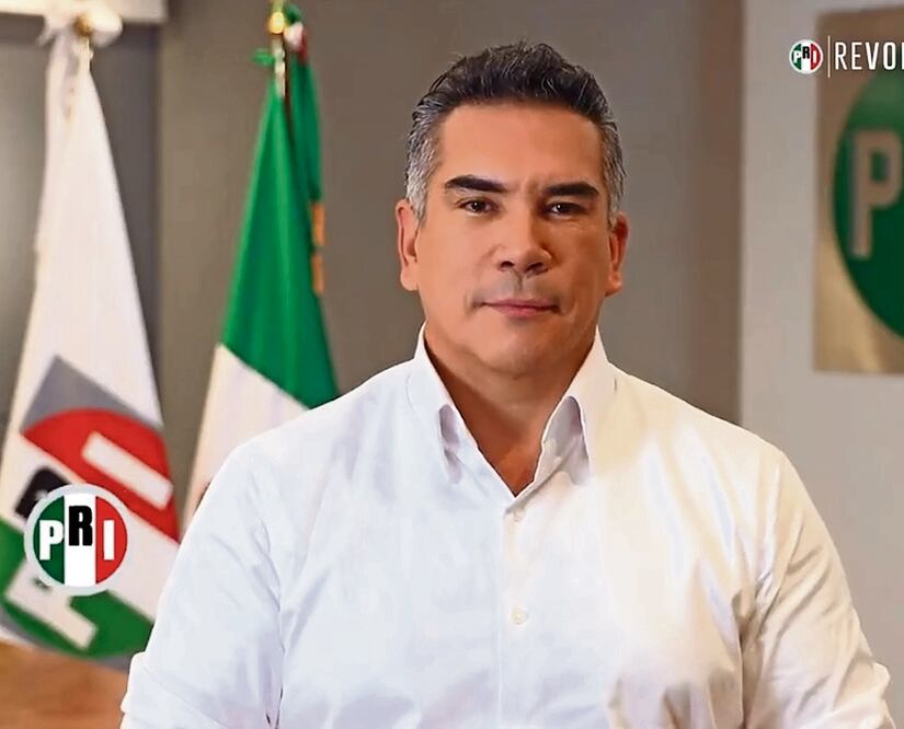 Alejandro Moreno señaló que el PRI no volverá a ser de quienes buscan un cargo. Foto: Tomada de vídeo