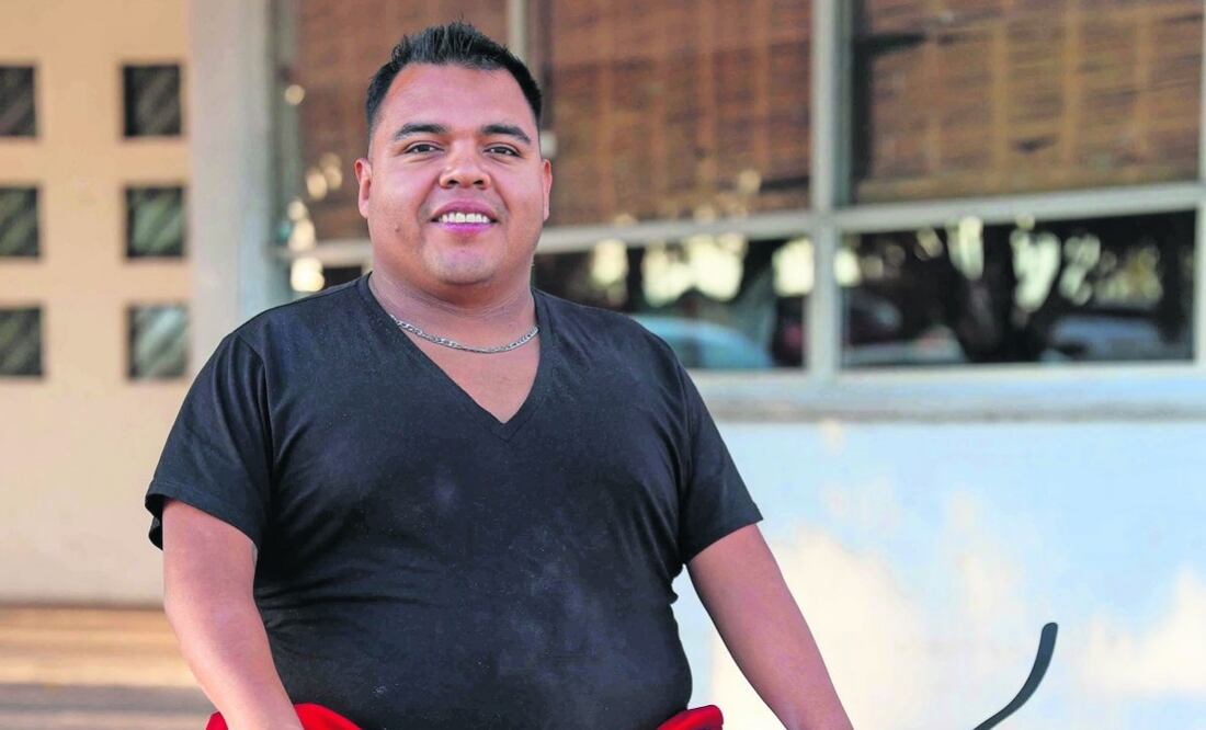 Además de su faceta deportiva, Erick Ortiz Monroy cuenta con una licenciatura en Derecho y este año planea cursar una maestría en la Universidad de Murcia, España. Foto: Diego Simón | El Universal