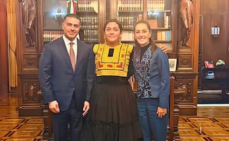 Tras ataque armado a su casa, Elvis Guerra se reúne con Sheinbaum y Harfuch; "hoy me recibieron en Palacio Nacional", destaca en redes sociales