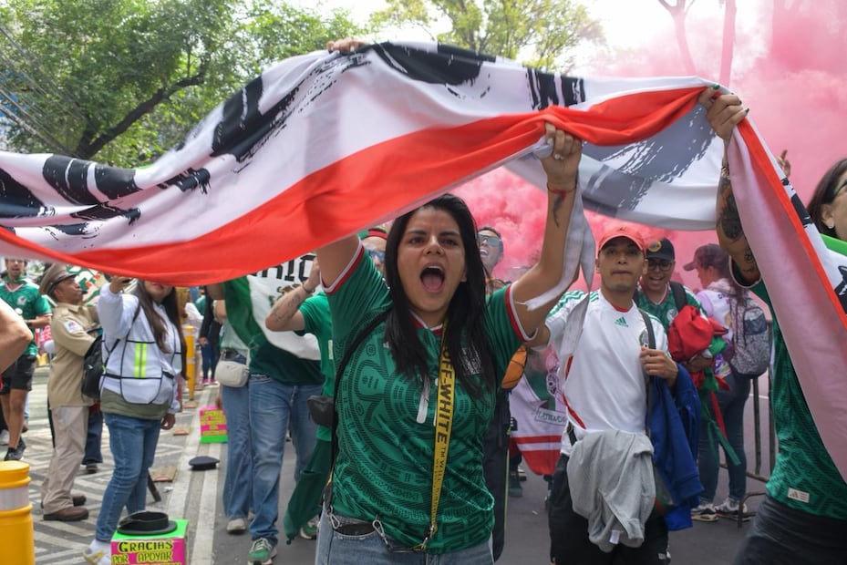 Este es el ambiente que se vive previo a la inauguración del Mundial de 2026 - Foto: Santiago Cadena| EL UNIVERSAL