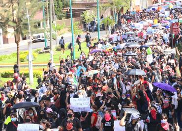 Por segundo día, estudiantes protestan contra acoso y falta de seguridad en Veracruz