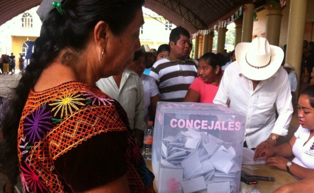 Mujeres Zoques participan por primera vez como candidatas en elección