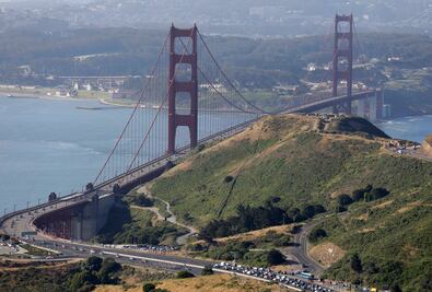Frenan obras en puente de California para proteger nido de colibrí