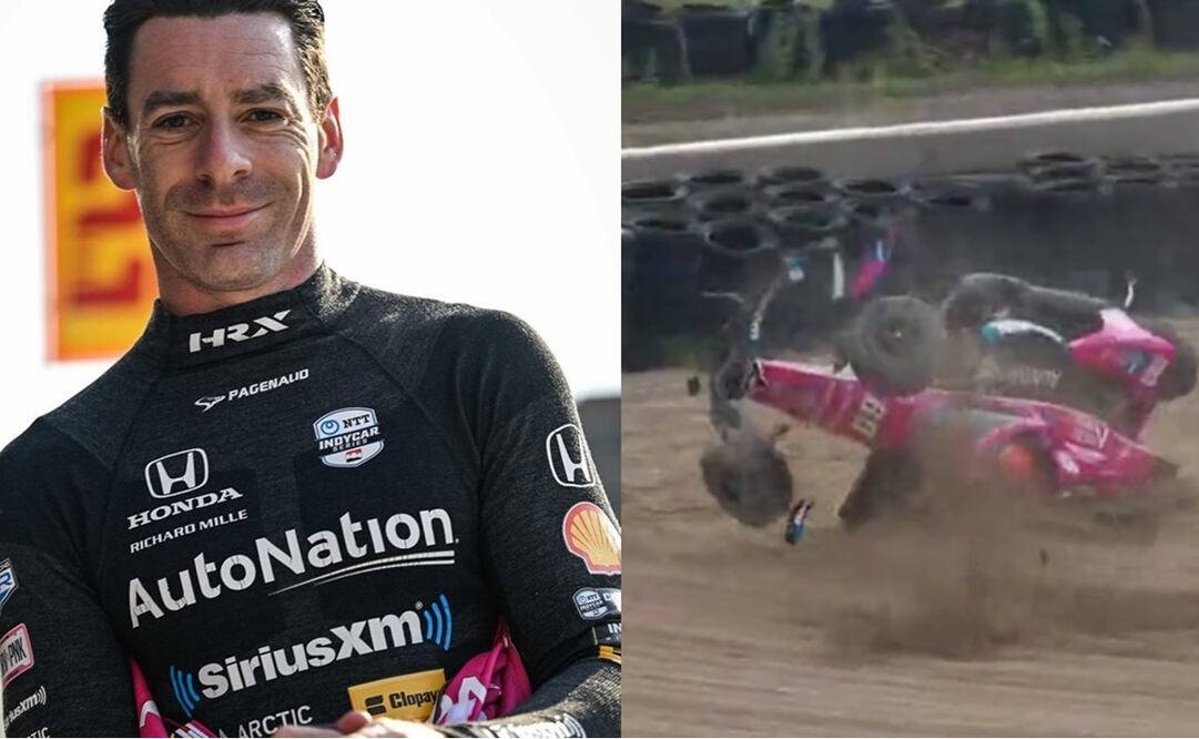 El escalofriante accidente de Simon Pagenaud - Foto: Especial