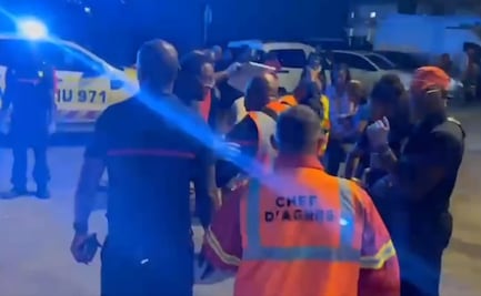 VIDEO: Conductor ebrio y drogado pierde el control y deja 19 heridos en la isla francesa de Guadalupe