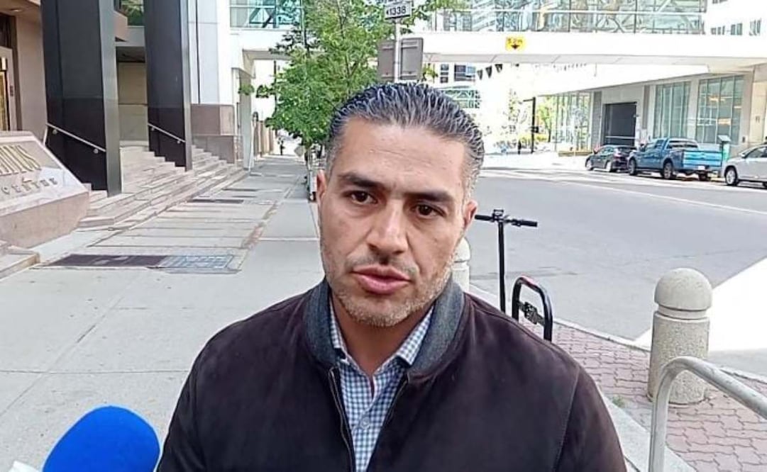 Omar García Harfuch, secretario de Seguridad y Protección Ciudadana, en Calgary, Canadá. Foto: Pedro Villa y Caña/ EL UNIVERSAL