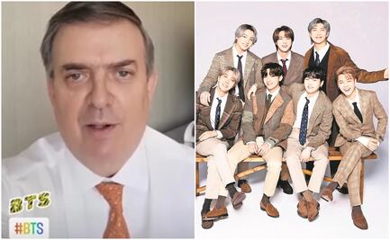 “Te quiero mucho canciller”:¿Por qué fans de BTS mandan mensajes de cariño a Marcelo Ebrard?