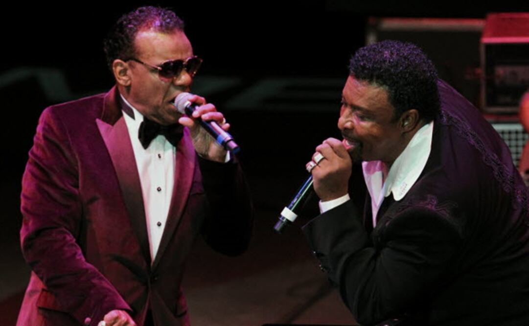 Ronald Isley (izq) y Dennis Edwards (der). Foto: Archivo