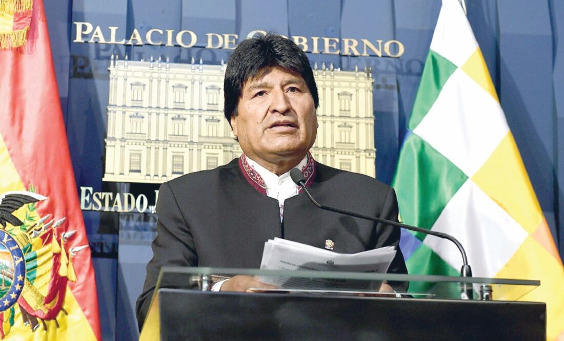 El mandatario de Bolivia, Evo Morales, escribió en Twitter que se solidariza con el presidente Andrés Manuel López Obrador por las muertes en Hidalgo. Foto: ARCHIVO EL UNIVERSAL