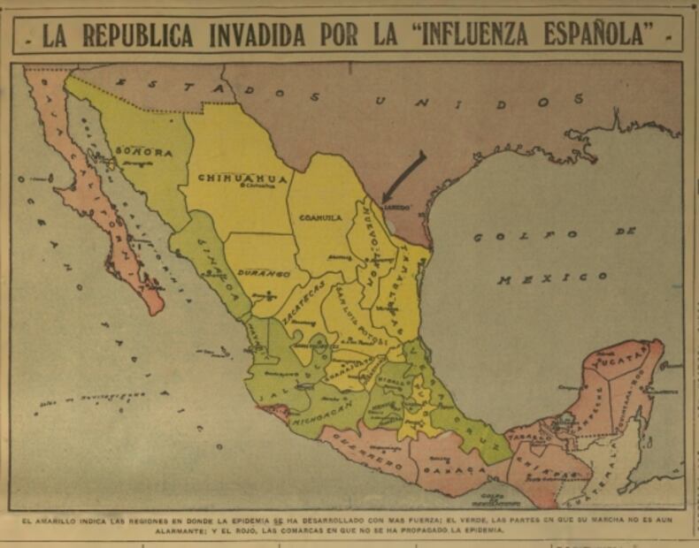 La pandemia de la "influenza española" no detuvo la fiesta del día de la Virgen de Guadalupe en 1918