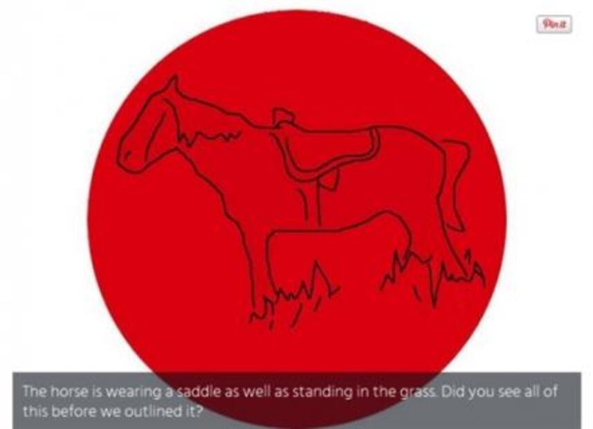 Reto Viral. ¿Qué figura ves dentro del círculo rojo?