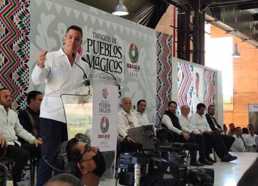 Con récord de 2 mil 200 expositores, arranca Cuarto Tianguis de Pueblos Mágicos en Oaxaca