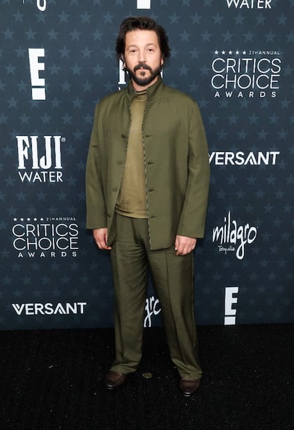 Diego Luna, nominado a los Critics Choice Awards, por su actuación en "Andor".
Foto: AFP