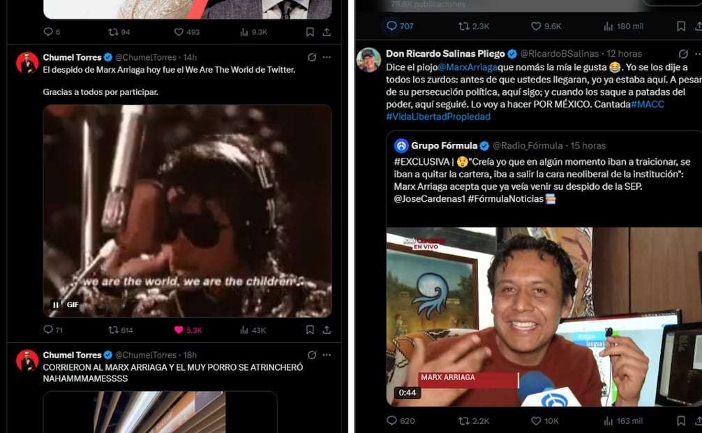 Foto: Captura de pantalla en X