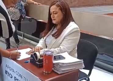 Exdiputada de Morena instala mesa para recolectar firmas de apoyo a reforma de 40 horas laborales