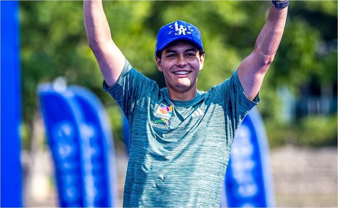 FOTO: Matías Grande sube al podio en la Copa del Mundo de China; ganó la medalla de plata - @conadeoficial