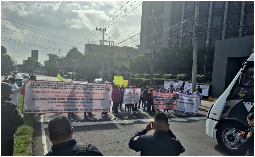 Bloqueo CDMX. Foto: Juan Carlos williams