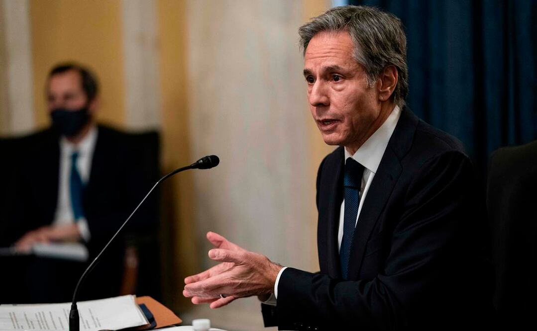 Antony Blinken, virtual secretario de Estado de Estados Unidos. Foto: AFP