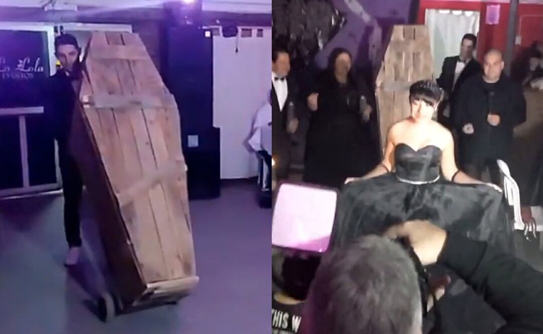 La quinceañera dividió opiniones. Foto: TikTok